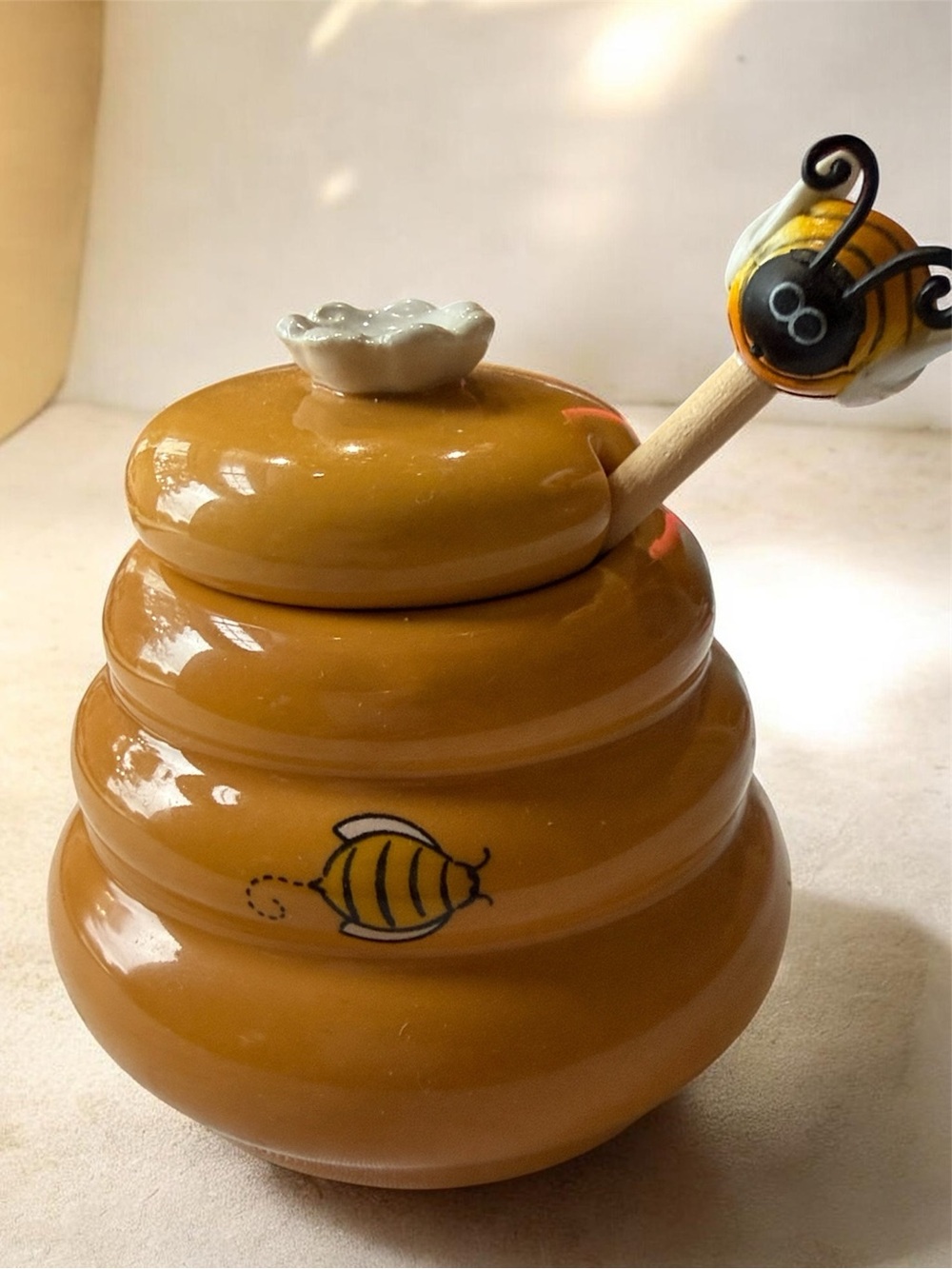 Joie 🐝 Honey 🍯 Jar and Dipper!!
